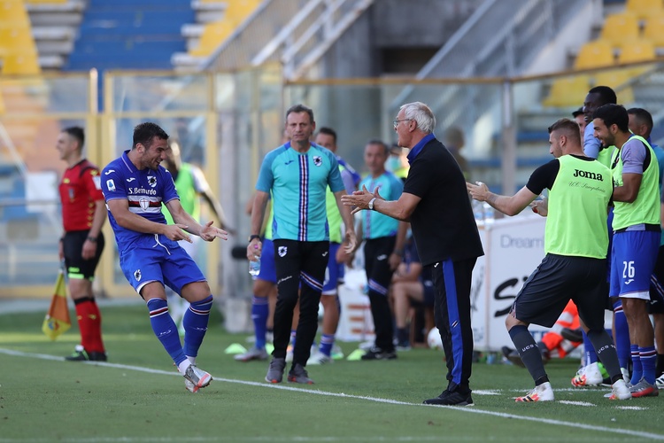 La Sampdoria Espugna 3 2 Il Tardini Il Globo