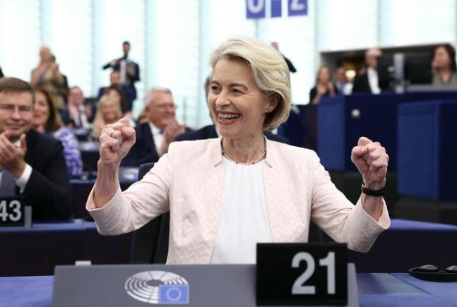 Von der Leyen promette una Europa più forte Il Globo