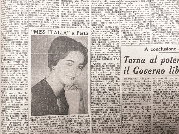 Miss Italia In Perth Is Crowned Italianmedia