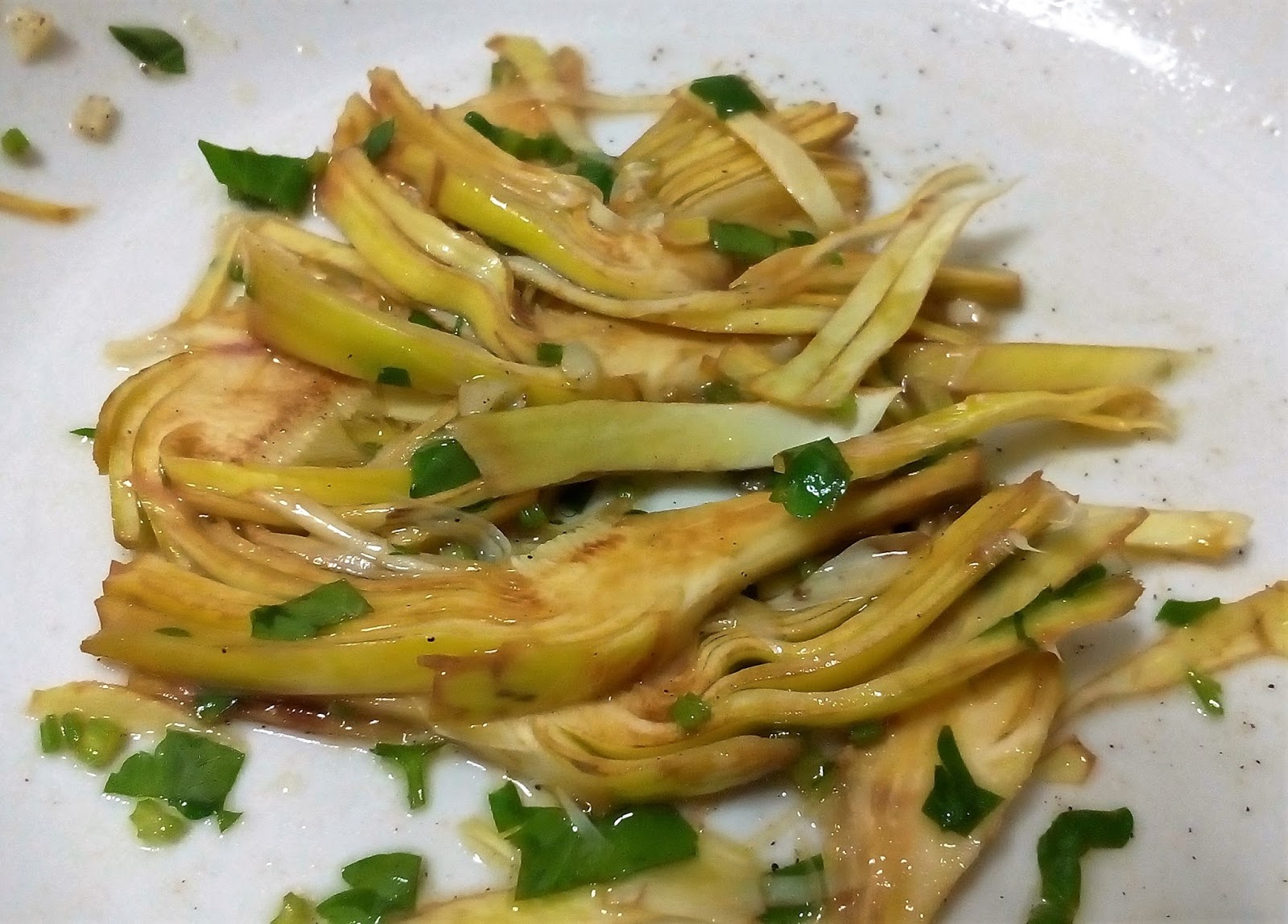 Artichoke salad — Il Globo
