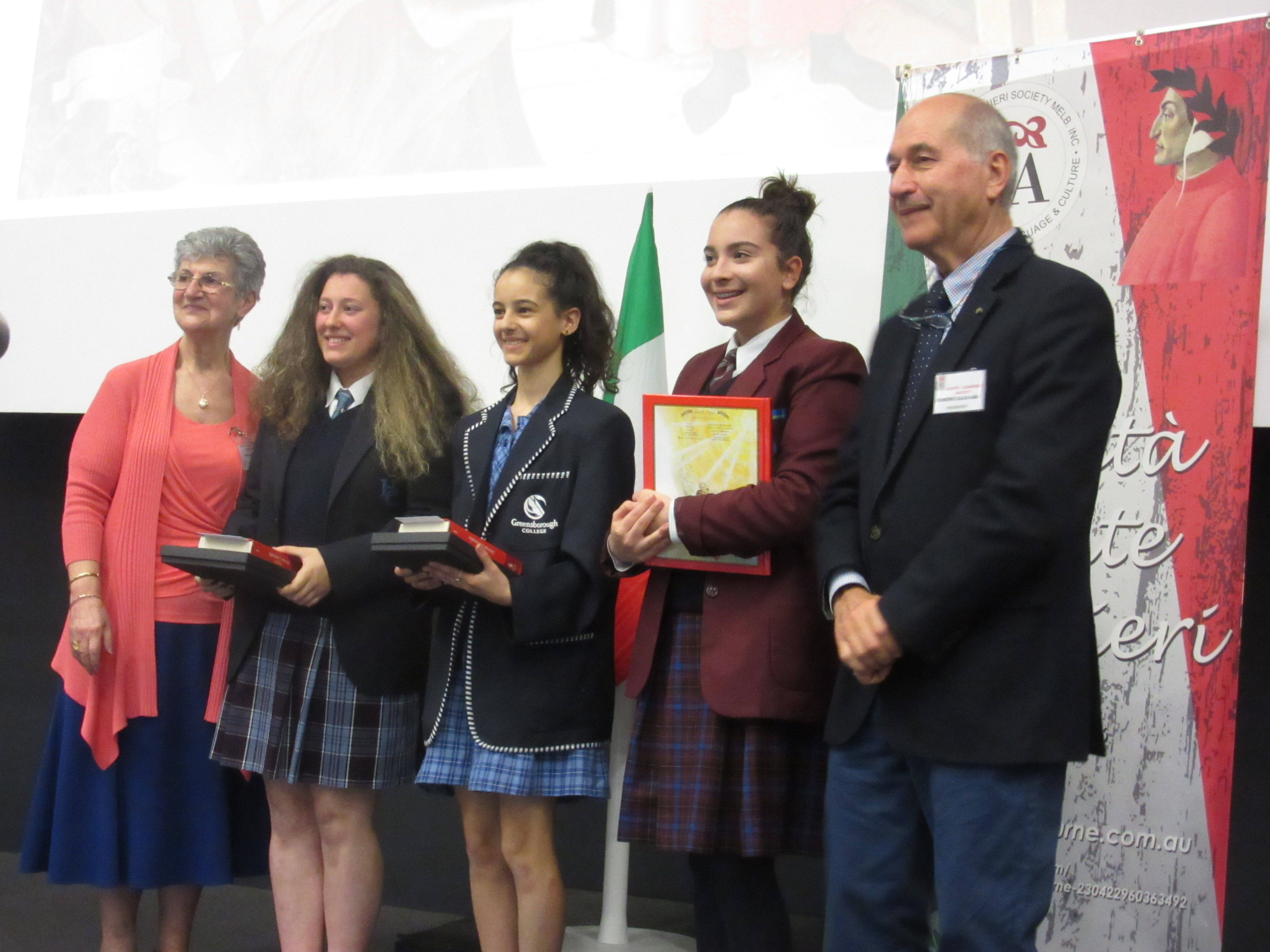 Dante Alighieri Society announces winners of annual poetry