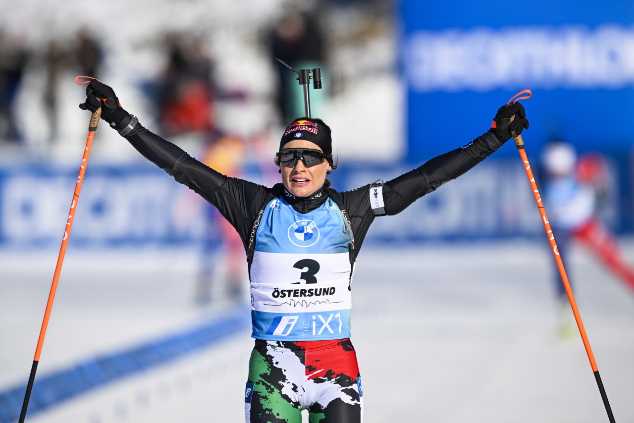 Dorothea Wierer domina la mass start di Oestersund — Il Globo