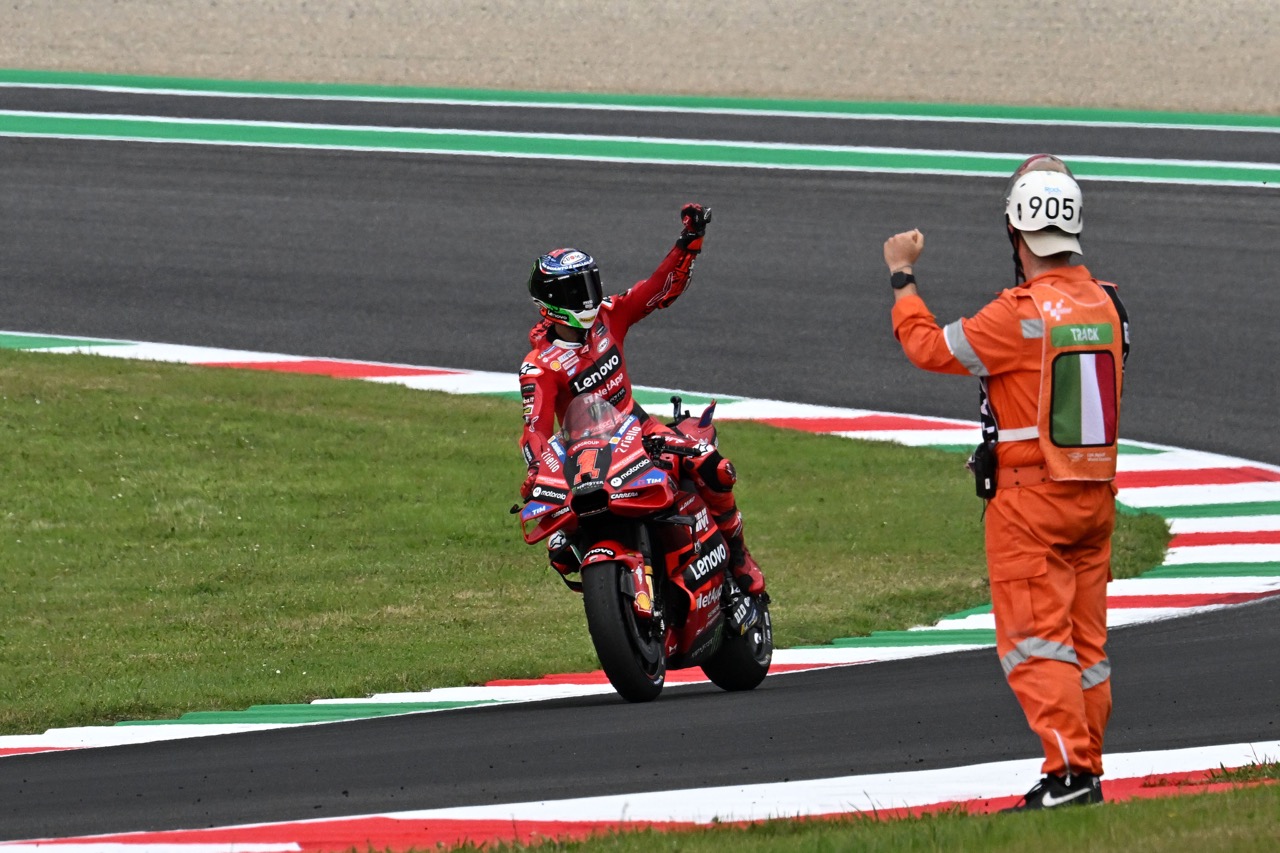Bagnaia trionfa nella Sprint Race al Mugello — Il Globo