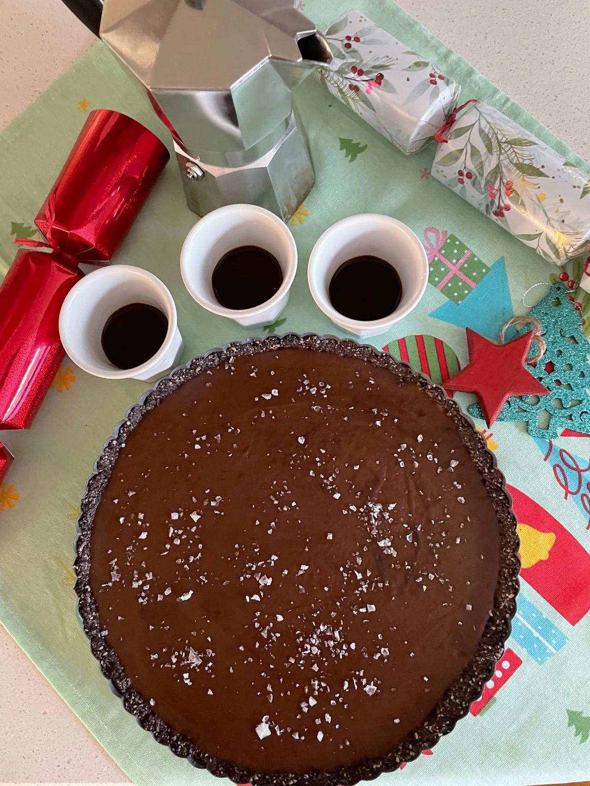 Espresso Chocolate Tart — Il Globo