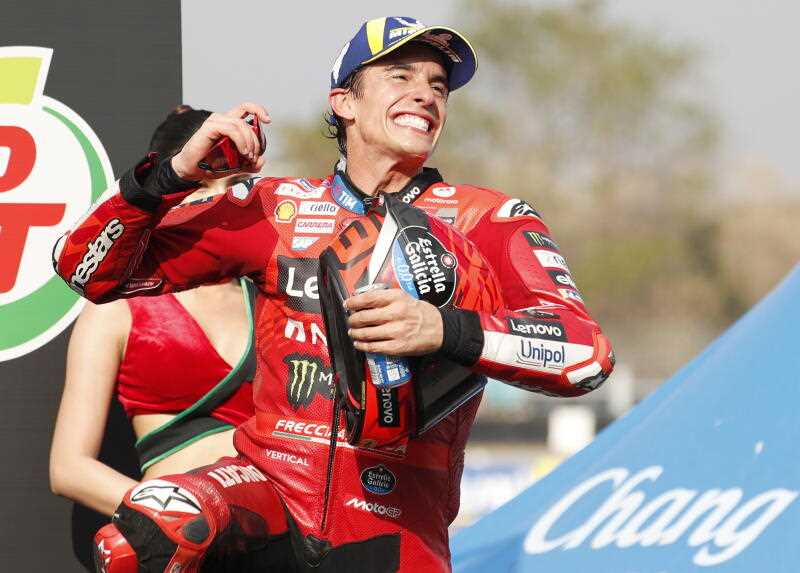 Marc Marquez vince il Gp di Thailandia, terzo Bagnaia — Il Globo