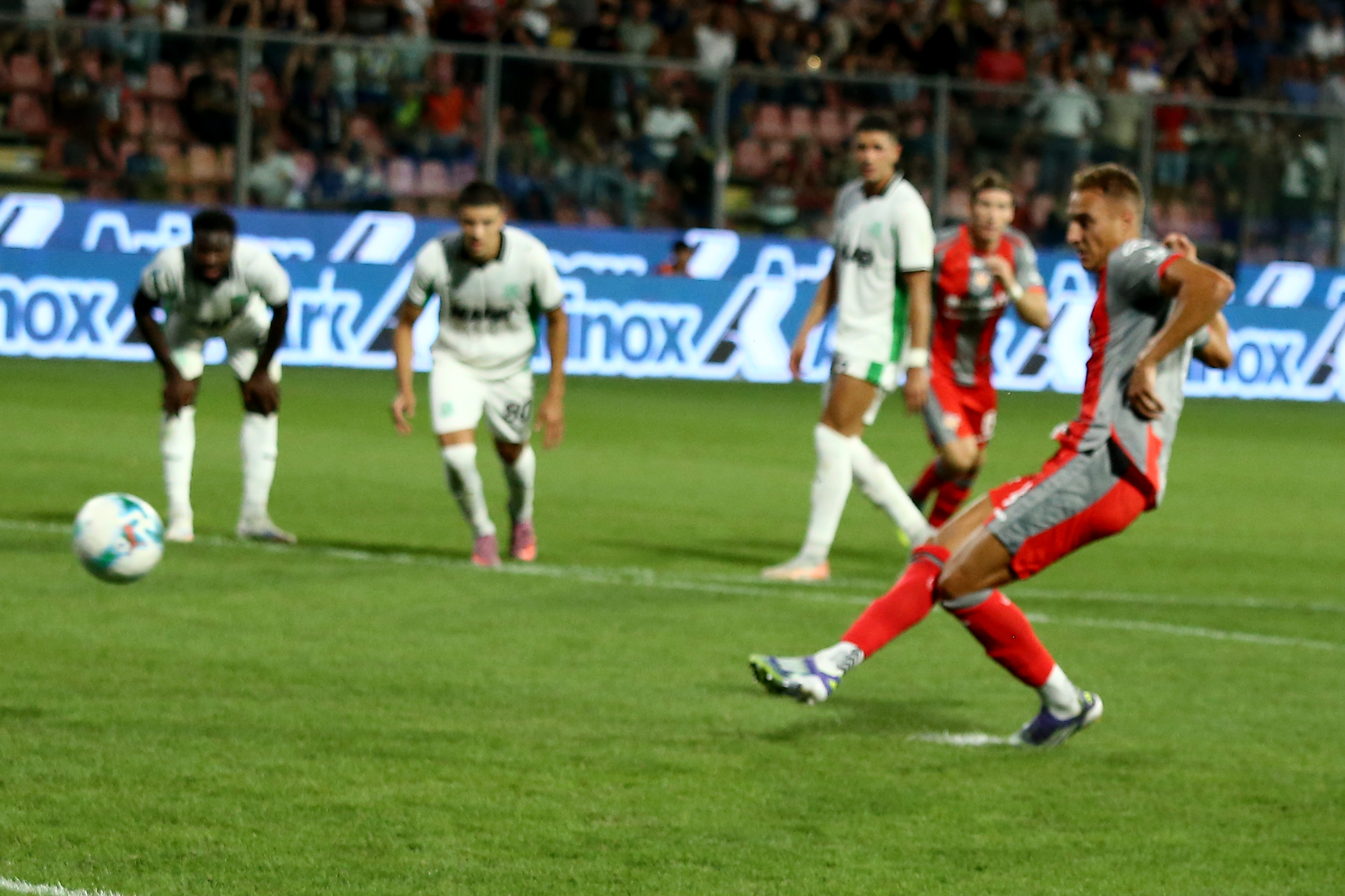 A joyful expression after experiencing her content